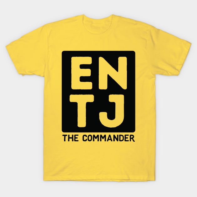 ENTJ T-Shirt by Teeworthy Designs